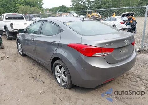 2013 Hyundai Elantra Gls from USA, damaged, VIN 5NPDH4AE2DH347835